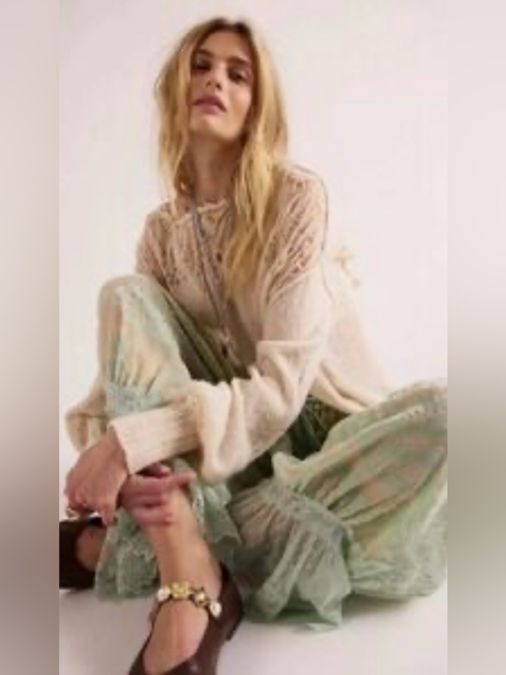 Free people Forever young burnout pants Bloomers - Picture 10 of 12
